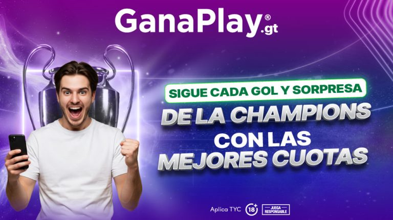 Partidos y tabla de la UEFA Champions League fecha 2 en GanaPlay Guatemala