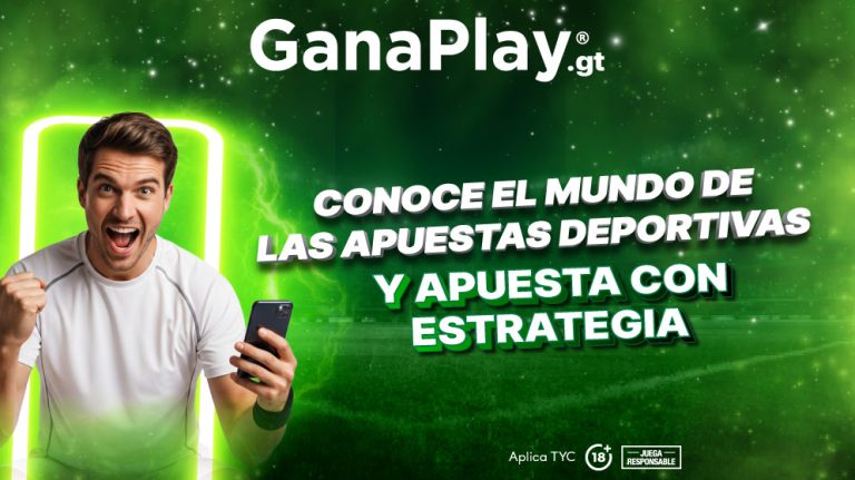 Apuestas deportivas Guatemala en línea con GanaPlay