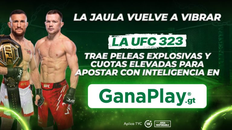 UFC 323 cartelera estelar y análisis para apostar en GanaPlay Guatemala