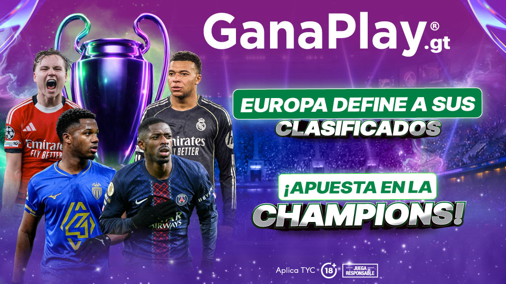 Análisis y estadísticas para apostar en vivo en Ganaplay Guatemala durante la vuelta de la Champions League 2026