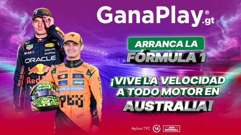 Gran Premio de Australia F1 2026 calendario F1 2026 horarios F1 Latam apuestas deportivas Guatemala GanaPlay