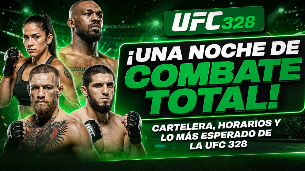 UFC 328: cartelera, horarios y previa