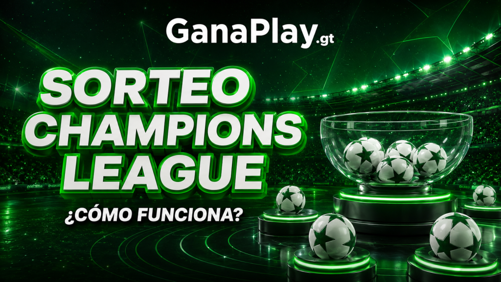 Sorteo Champions League con 36 equipos distribuidos en cuatro bombos para definir los ocho rivales de cada club en la fase de liga 2026-27.
