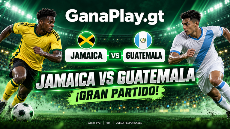 Jamaica vs Guatemala en Kingston, duelo internacional de la Selección de Guatemala ante los Reggae Boyz en el National Stadium.
