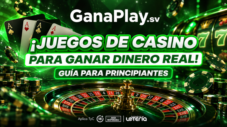 Juegos de Casino para Ganar Dinero Real | GanaPlay GT